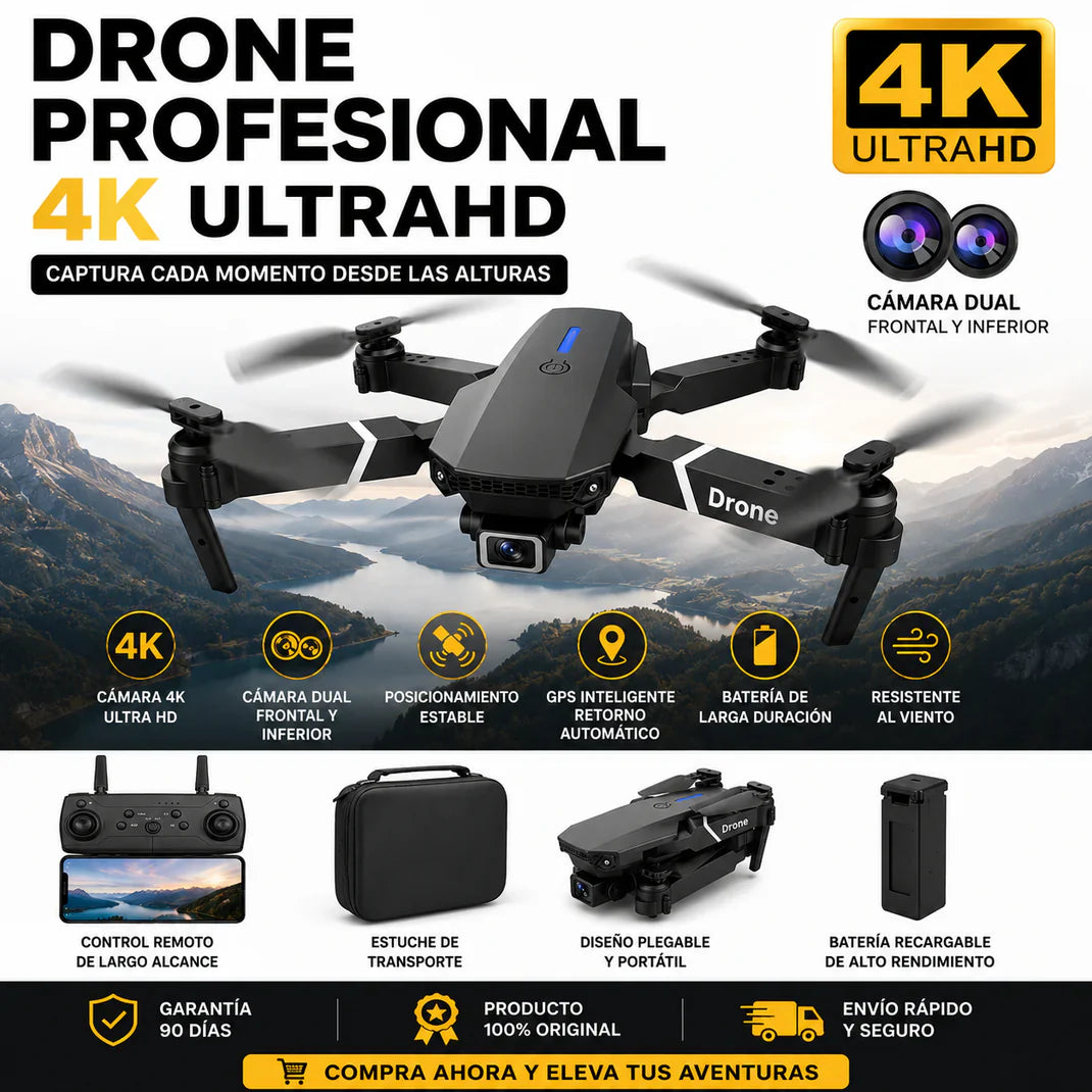 Drone Profesional 4K UltraHD