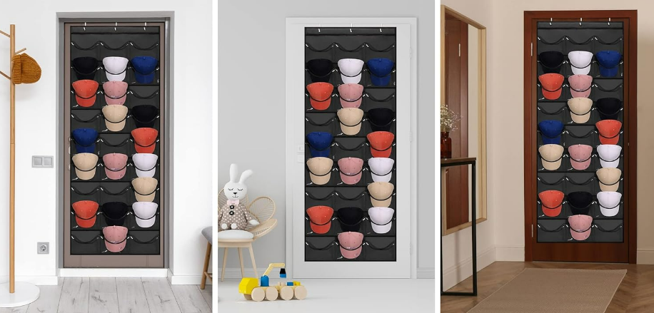 ORGANIZADOR DE GORRAS + 14 GORRAS