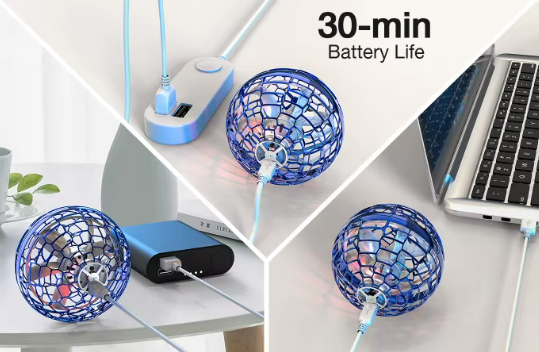 PELOTA VOLADORA MAGICA GIRATORIA