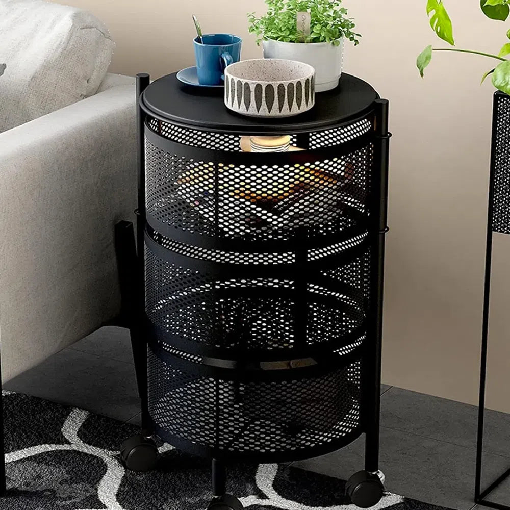 NUEVO ORGANIZADOR DE COCINA METALICO GIRATORIO