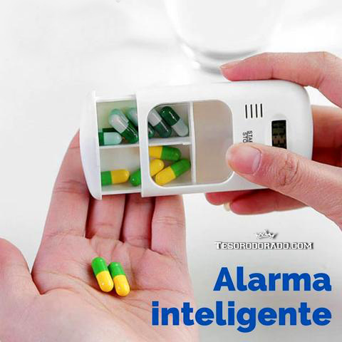 Nuevo pastillero con Alarma Portatil