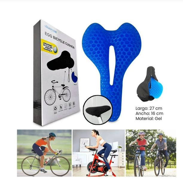 NUEVO COJÍN PARA BICICLETA EN SILICONA