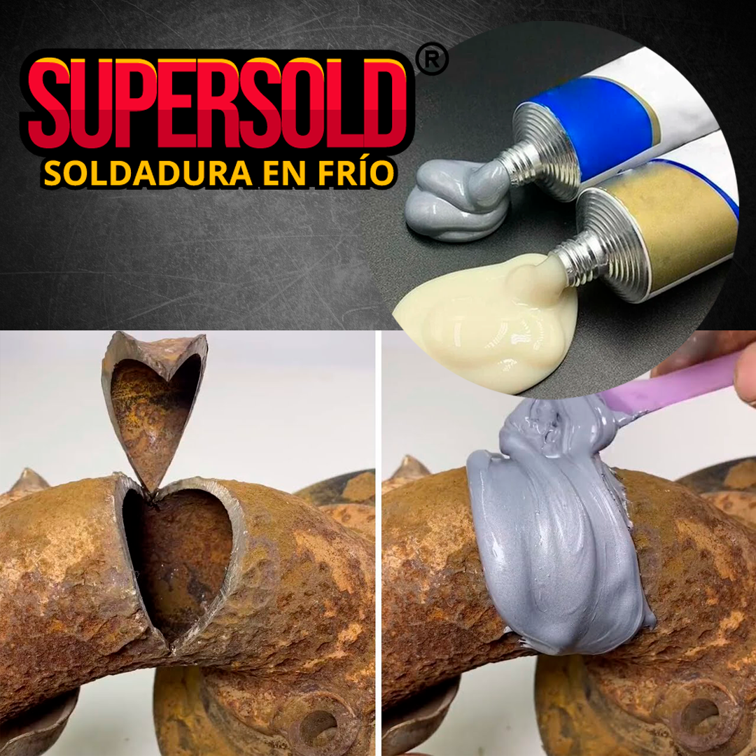 SOLDADURA EN FRÍO SuperSold® - Reparaciones rápidas y efectivas en seg –  Espacio Relax Col