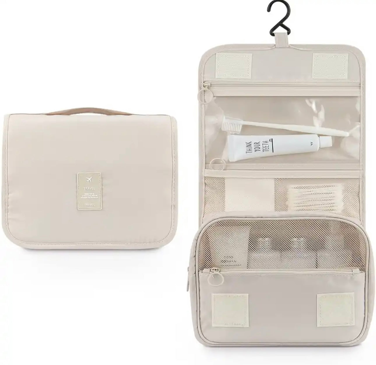 BOLSO ORGANIZADOR VIAJERO DE ARTICULOS DE CUIDADO PERSONAL