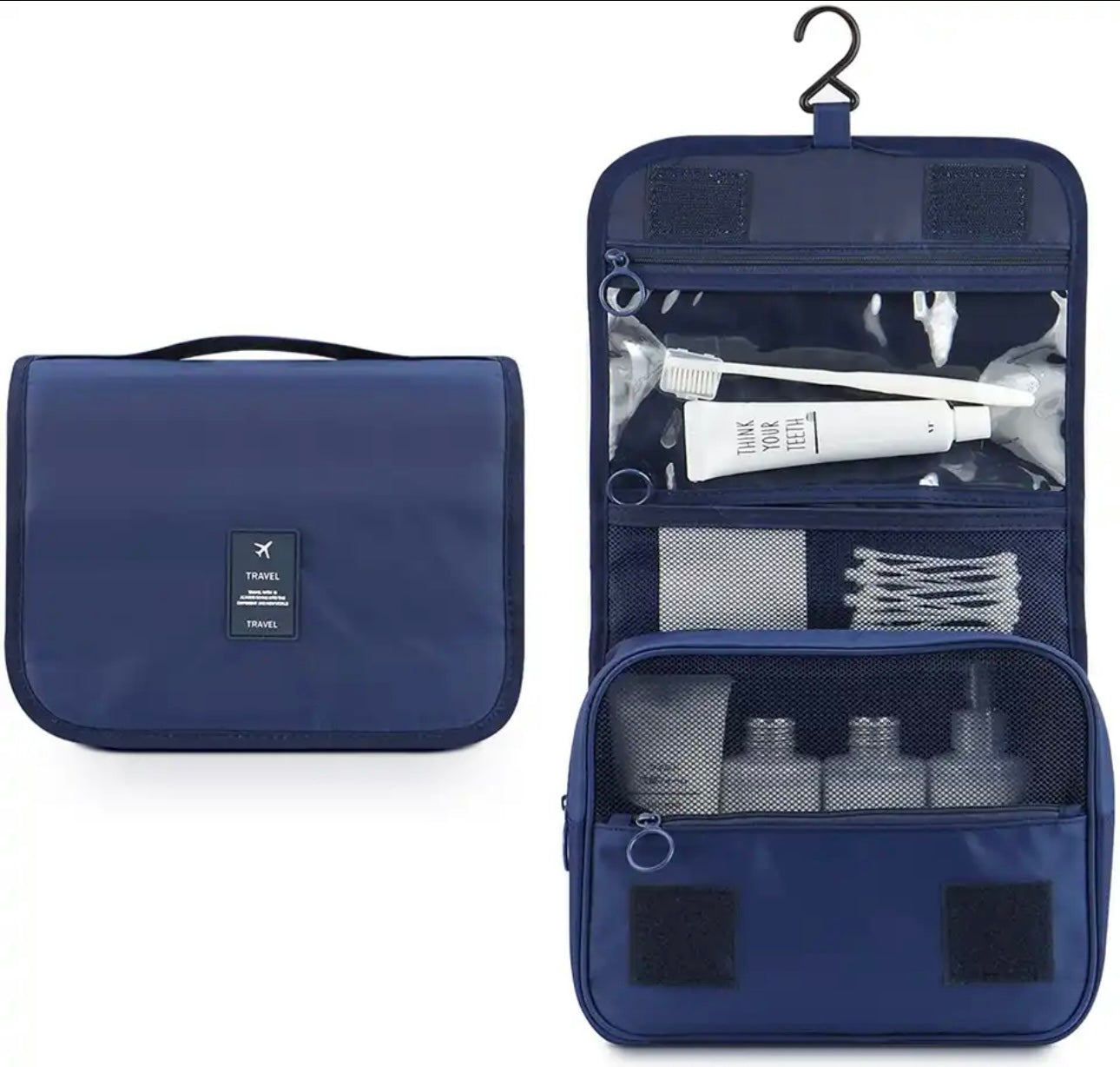 BOLSO ORGANIZADOR VIAJERO DE ARTICULOS DE CUIDADO PERSONAL