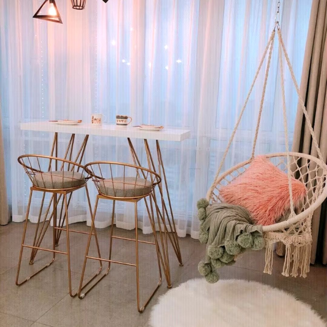 SILLA HAMACA COLGANTE TIPO COLUMPIO