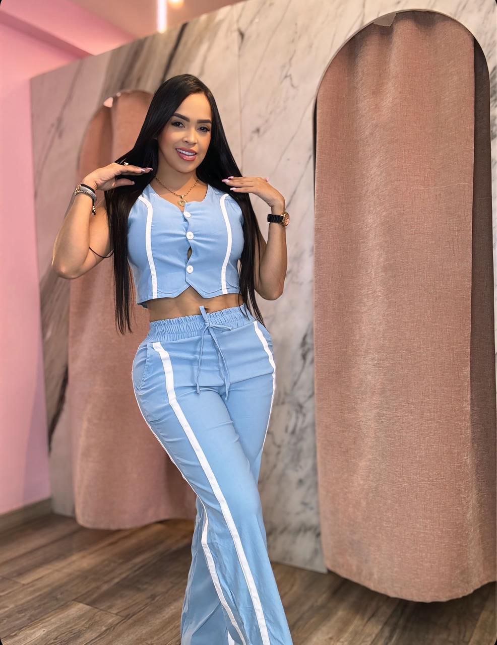 Conjunto 2 Prendas Chaleco Sabrina