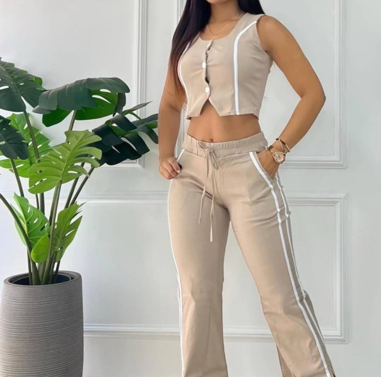 Conjunto 2 Prendas Chaleco Sabrina