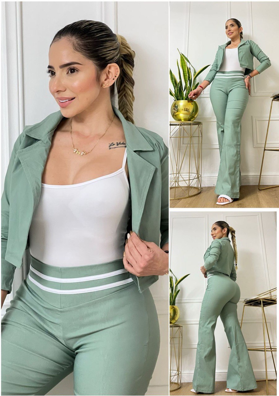 Conjunto 3 Piezas Pantalon Cargo