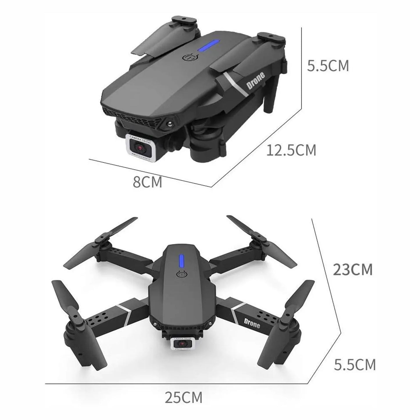 SUPER DRONE DOBLE CAMARA 4 K