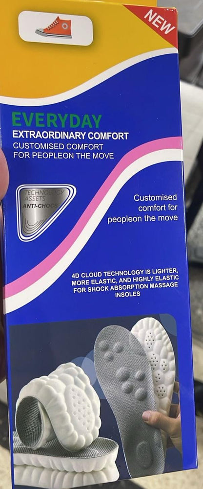 PLANTILLAS 4 D PARA PIES MAXIMO CONFORT