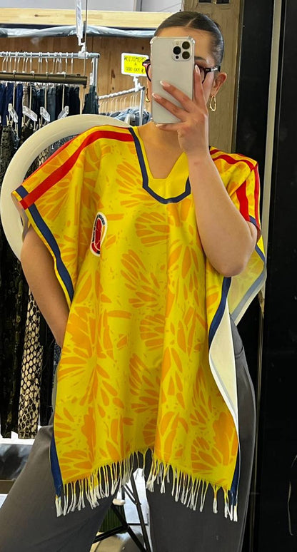 PONCHO SELECCION COLOMBIA PONCHO QUE SE NOTE DE DÓNDE ERES