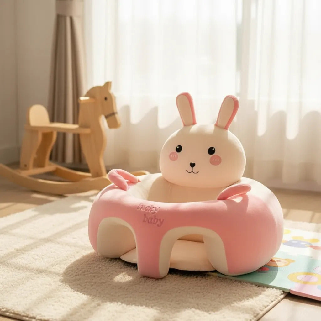 SILLON DE FELPA PARA BEBE APOYO SEGURO PARA SUS PRIMERAS SENTADAS