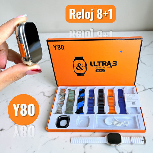Reloj Ultra Inteligente 3 Germany 8+1 Y80