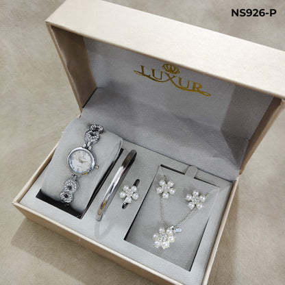 RELOJ DAMA + ACCESORIOS