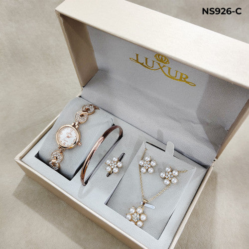 RELOJ DAMA + ACCESORIOS