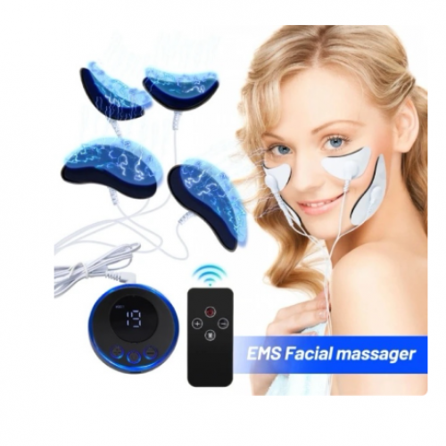 Rejuvenecimiento con Gimnasia Facial Electrodos Masajeador