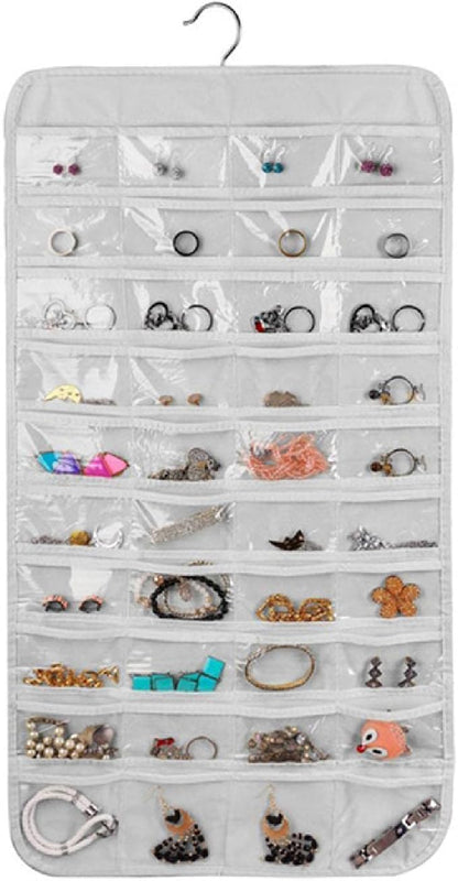 ORGANIZADOR DE JOYAS COLGANTE DOBLE CARA