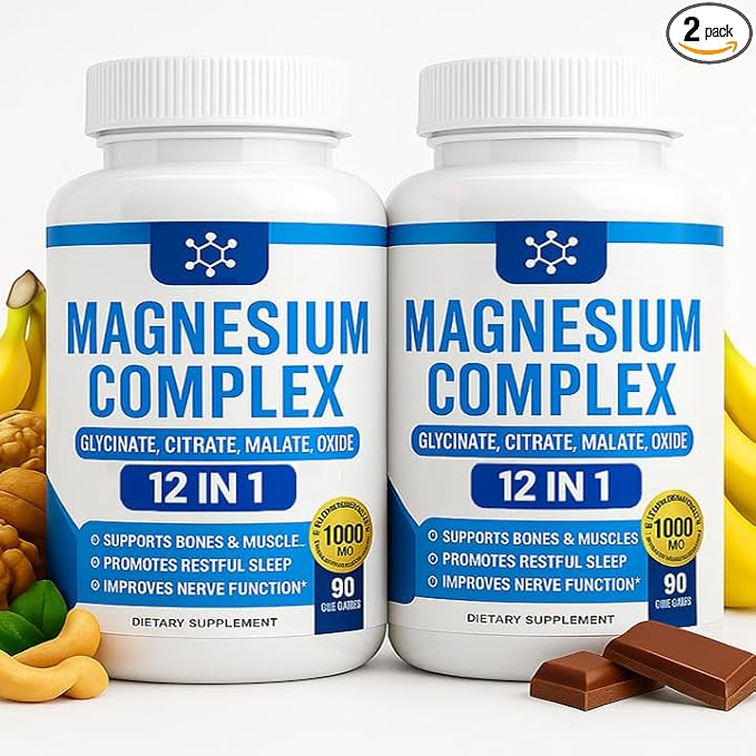 MAGNESIUM COMPLEX 12 EN 1 – 120 CÁPSULAS