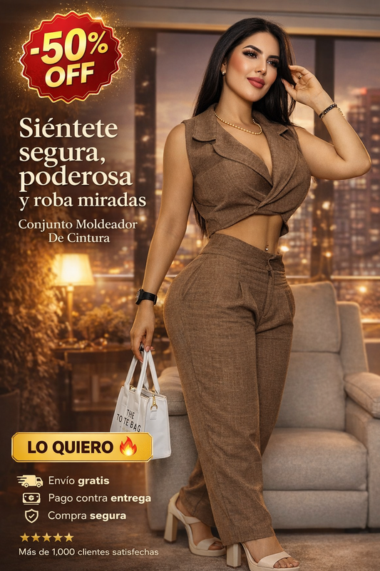 Conjunto Moldeador De Cintura
