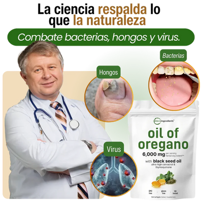 ACEITE DE OREGANO 90  CAPSULAS
