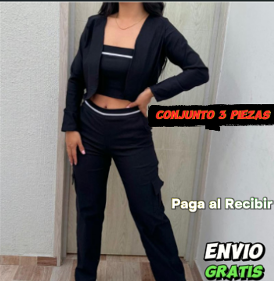 NUEVO CONJUNTO DE 3 PIEZAS