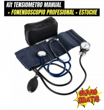 Kit TENSIOMETRO MANUAL + FONENDOSCOPIO PROFESIONAL