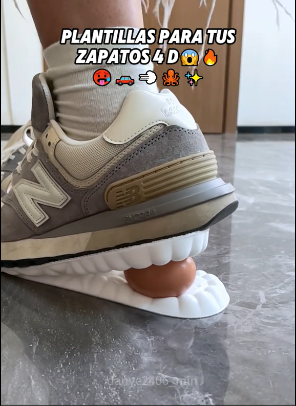 PLANTILLAS 4 D PARA PIES MAXIMO CONFORT