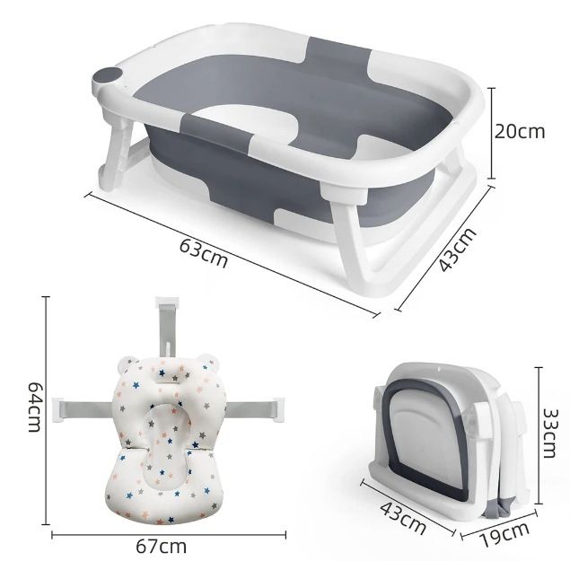 NUEVA BAÑERA PLEGABLE PARA BEBE -50%