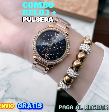 COMBO RELOJ SCOTTIE  GALAXIA + PULSERA - 50%