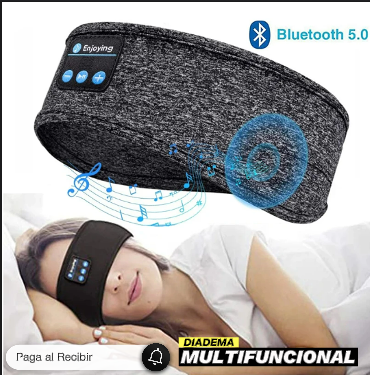 NUEVA DIADEMA MULTIFUNCIONAL CON BLUETOOTH