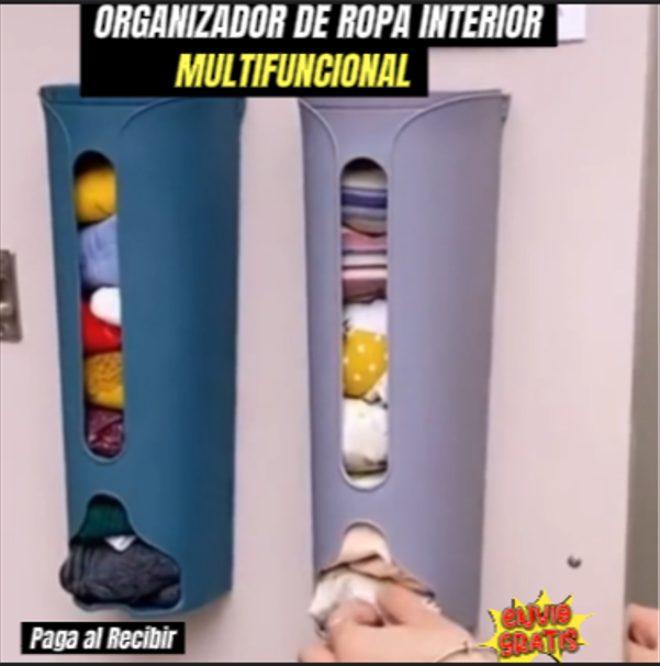 NUEVO ORGANIZADOR DE ROPA INTERIOR MULTIFUNCIONAL