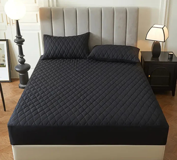 PROTECTOR DE COLCHON ANTIFLUIDO Y FUNDAS