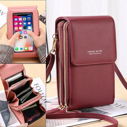 NUEVA BOLSO CARTERA PORTA CELULAR MULTIFUNCIONAL