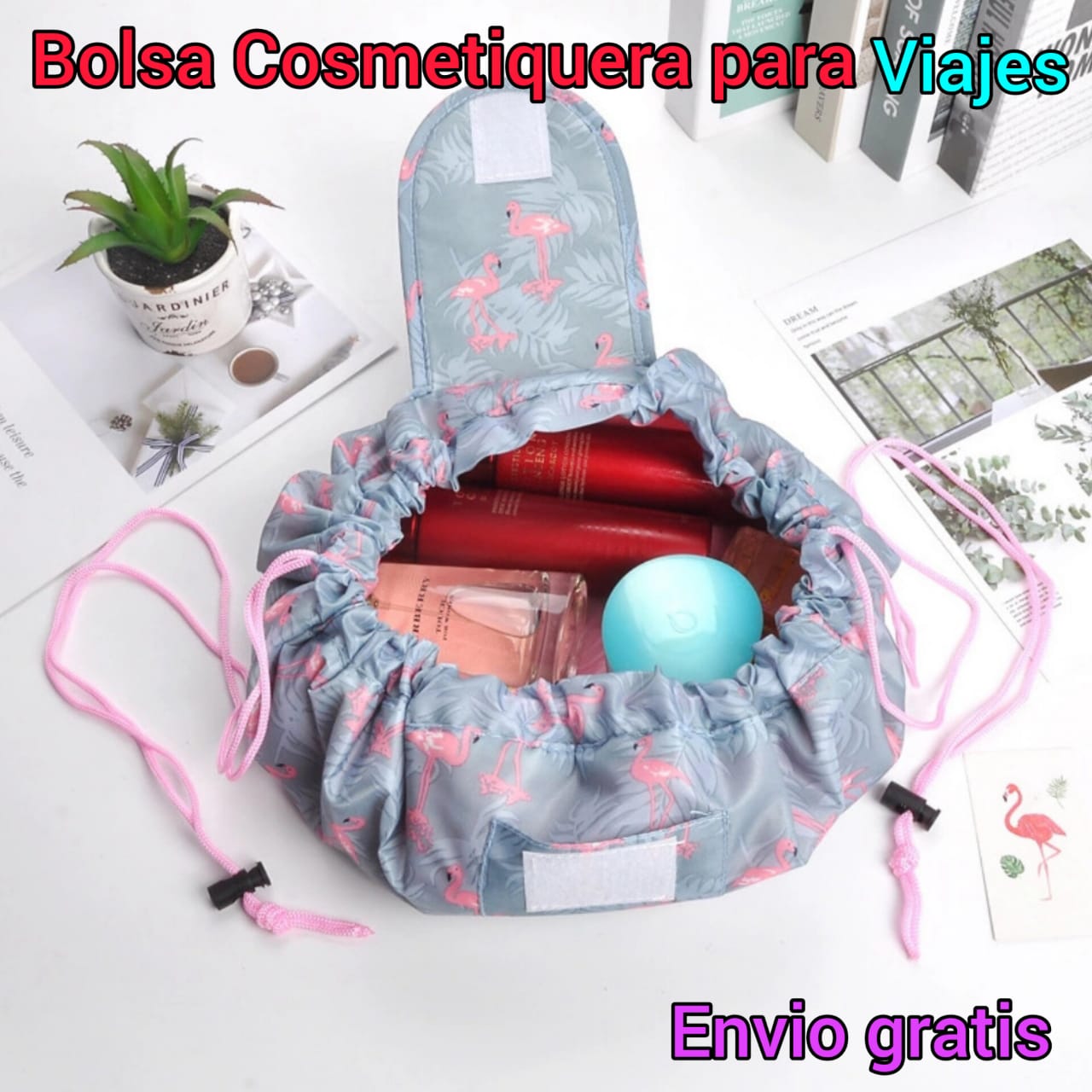 NUEVA BOLSA COSMETIQUERA PARA VIAJES