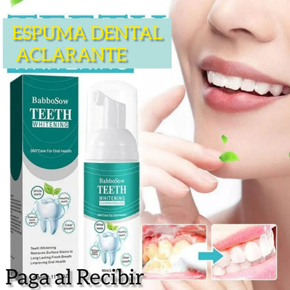 ESPUMA DENTAL ACLARANTE 50%