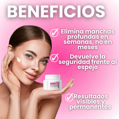 CREMA ACLARANTE ARBUTIN - QUITA MANCHAS