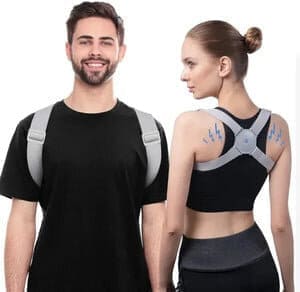 NUEVO CORRECTOR POSTURA 50% INTELIGENTE VIBRADOR ESPALDA