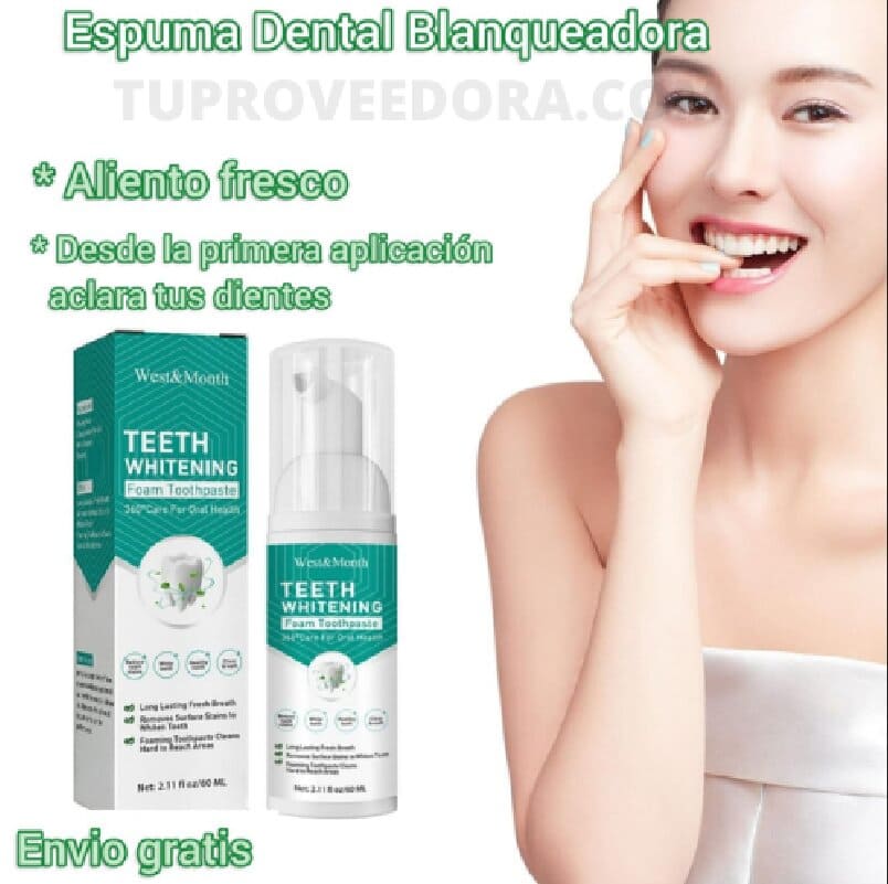 ESPUMA DENTAL ACLARANTE 50%