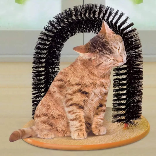 Rascador y Masajeador para Gatos