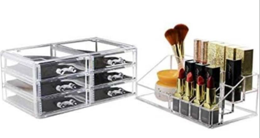 ORGANIZADOR DE COSMETICOS CUADRADO